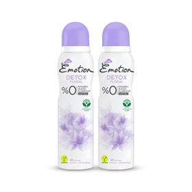 Emotion Floral Detox 2x150 ml Kadın Deodorant
