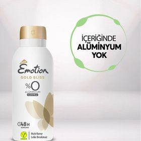 Emotion Gold Bliss 90 ml Kadın Sprey Deodorant