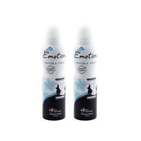 Emotion Invisible Fresh 2x150 ml Kadın Deodorant