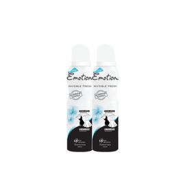 Emotion Invisible Fresh 2x150 ml Kadın Deodorant