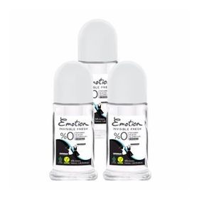 Emotion Invisible Fresh 3x50 ml Roll-On Kadın Deodorant