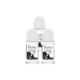 Emotion Invisible Fresh 3x50 ml Roll-On Kadın Deodorant