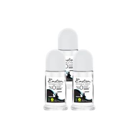Emotion Invisible Fresh 3x50 ml Roll-On Kadın Deodorant