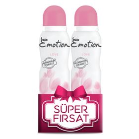 Emotion Love 2x150 ML Kadın Deodorant