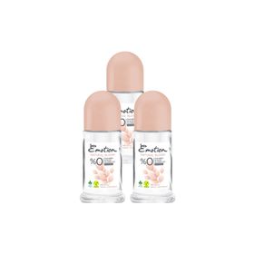 Emotion Natural Bloom 3x50 ml Kadın Roll-On Deodorant