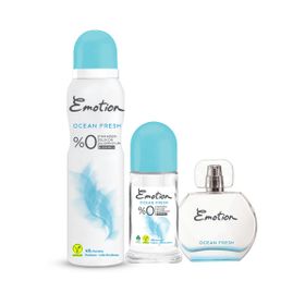Emotion Natural Bloom 3x50 ml Kadın Roll-On Deodorant
