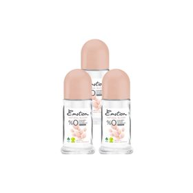 Emotion Natural Bloom 3x50 ml Kadın Roll-On Deodorant