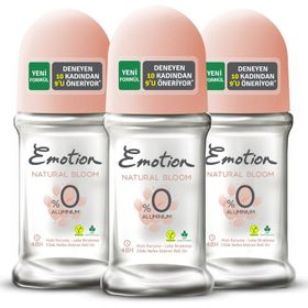 Emotion Natural Bloom 3x50 ml Kadın Roll-On