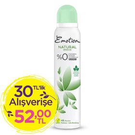 Emotion Natural Breeze 200 ml Kadın Sprey Deodorant