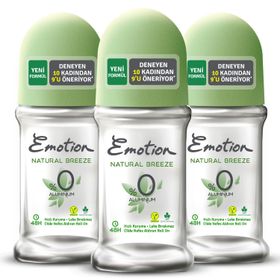 Emotion Natural Breeze 3x50 ml Kadın Roll-On