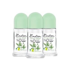 Emotion Natural Breeze 3x50 ml Kadın Roll-On