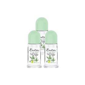 Emotion Natural Breeze 3x50 ml Kadın Roll-On