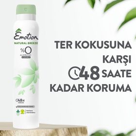 Emotion Natural Breeze 6x200 ml Kadın Sprey Deodorant