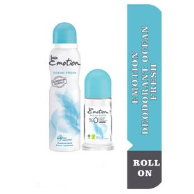 Emotion Ocean Fresh 150 ml Kadın Deodorant + Ocean Fresh 50 ml Kadın Roll-On