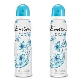 Emotion Ocean Fresh 2x150 ml Kadın Deodorant