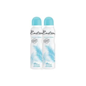Emotion Ocean Fresh 2x150 ml Sprey Deodorant