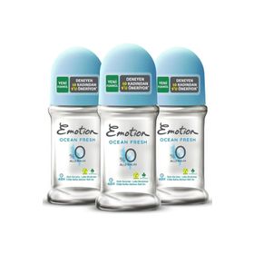 Emotion Ocean Fresh 3x50 ml Kadın Roll-On Deodorant
