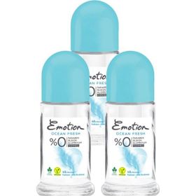Emotion Ocean Fresh 3x50 ml Kadın Roll-On