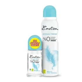 Emotion Ocean Fresh 50 ml Roll-On + Ocean Fresh 150 ml Sprey Deodorant