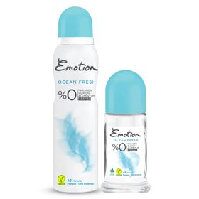 Emotion Ocean Fresh 50 ml Roll-On + Ocean Fresh 150 ml Sprey Deodorant