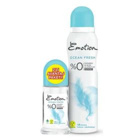 Emotion Ocean Fresh 50 ml Roll-On + Ocean Fresh 150 ml Sprey Deodorant