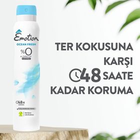 Emotion Ocean Fresh 6x200 ml Kadın Sprey Deodorant