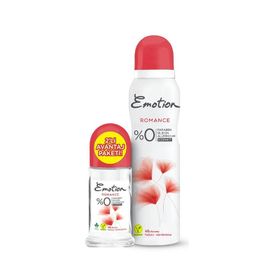 Emotion Romance 150 ml Kadın Deodorant + Romance 50 ml Kadın Roll-On