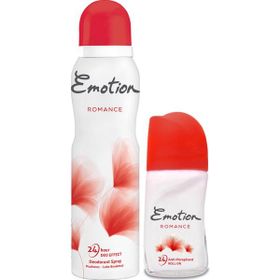 Emotion Romance 150 ml Kadın Deodorant + Romance 50 ml Kadın Roll-On