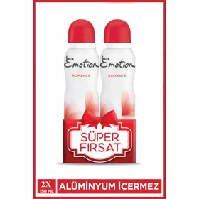 Emotion Romance 2x150 ML Kadın Deodorant