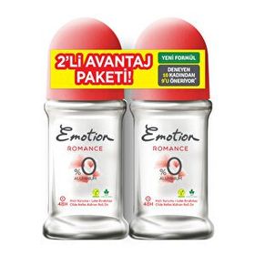 Emotion Romance 2x50 ml Kadın Deodorant Roll On