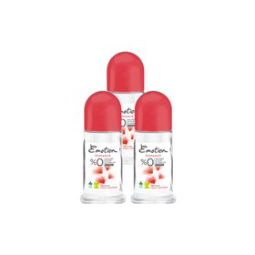 Emotion Romance 3x50 ml Kadın Roll-On