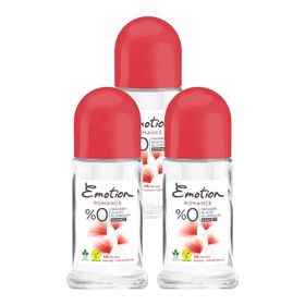 Emotion Romance 3x50 ml Kadın Roll-On
