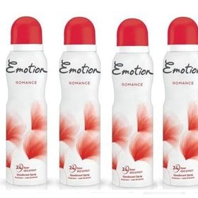 Emotion Romance 4x150 ml Kadın Deodorant