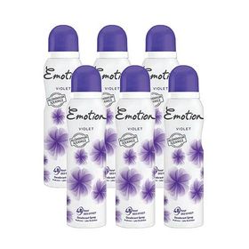 Emotion Violet 150 ml x 6 Adet Kadın Sprey Deodorant