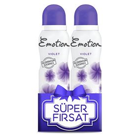 Emotion Violet 150 mlx2 Kadın Deodorant
