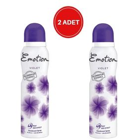 Emotion Violet 150 mlx2 Kadın Deodorant