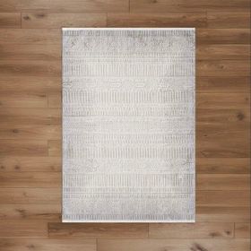 Empera London Ribbon Gri 120x180 cm Tozumaz Antialerjik Halı