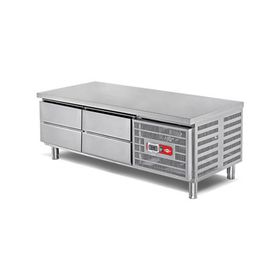 Empero 6x1/1 100 200x70x55 cm Fanlı Set Altı Buzdolabı Inox