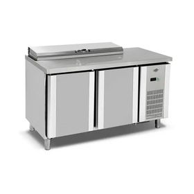 Empero EMP.150.70.01-PSO 2 Kapılı İçten Soğutmalı 150x70x85 cm Pizza Hazırlık Dolabı