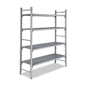 Empero Emp.40190-18 Düz Tablalı En 190x40x180 cm Polipropilen Raflar