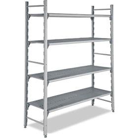 Empero Emp.40404-18-D Delikli Tablalı En 404x40x180 cm Polipropilen Raflar