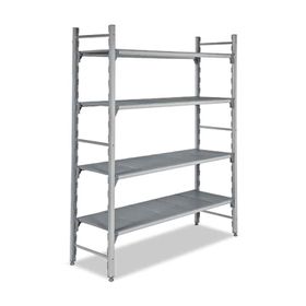 Empero Emp.40527-18 Düz Tablalı En 527x40x180 cm Polipropilen Raflar