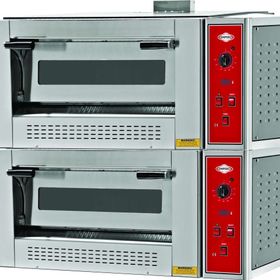 Empero EMP.9+9G Gazlı İki Katlı 30 cm 9+9 Pizza Kapasiteli LPGli Pizza Fırını