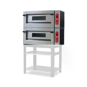Empero EMP.9+9G-LPG Gazlı 1400 1250 1040 LPG 300 mm 9 Pizza Fırını