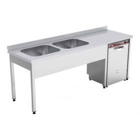 Empero EMP.E.72085-2EM-R Sağ 200x70x85 cm 2 Evyeli Tezgah