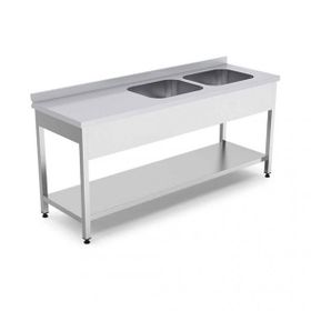 Empero EMP.E.72085-2ET-L 2 Alt Raflı 200x70x85 cm Evyeli Tezgah Sol