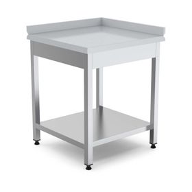 Empero EMP.KKT.7070-R Alt Raflı Sağ 70x70x85 cm Köşe Tezgahı