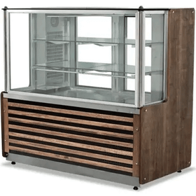 Empero EMP.MZ.150.A.DC Ahşap Dekorlu 150x75x135 cm Merkür Et ve Meze Vitrini