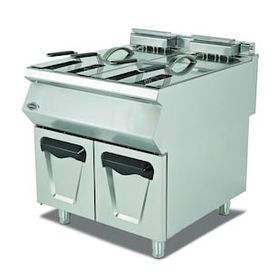 Empero EMP.PLS.7FG020 16+16 lt 80x73x85 cm LPG'li Gazlı Fritöz Dolaplı