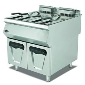 Empero EMP.PLS.7FG020 16+16 lt 80x73x85 cm LPG'li Gazlı Fritöz Dolaplı
